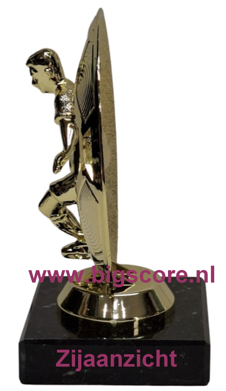 Voetbalbeker Kunststof goud HR BST 38231 op aanvraag!!